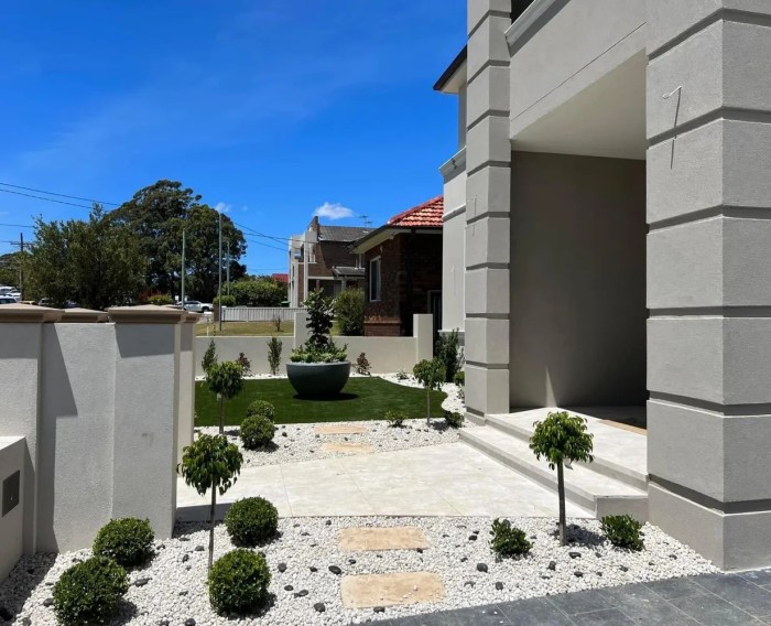 Exterior landscaping company
