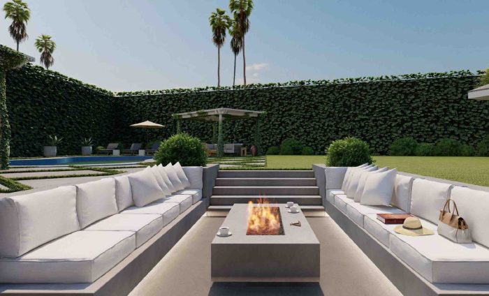 Exterior landscaping company