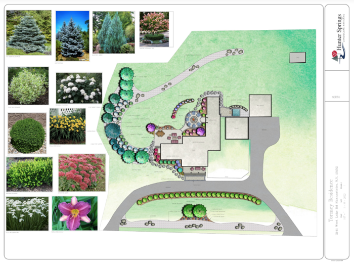 Landscape architect backyard