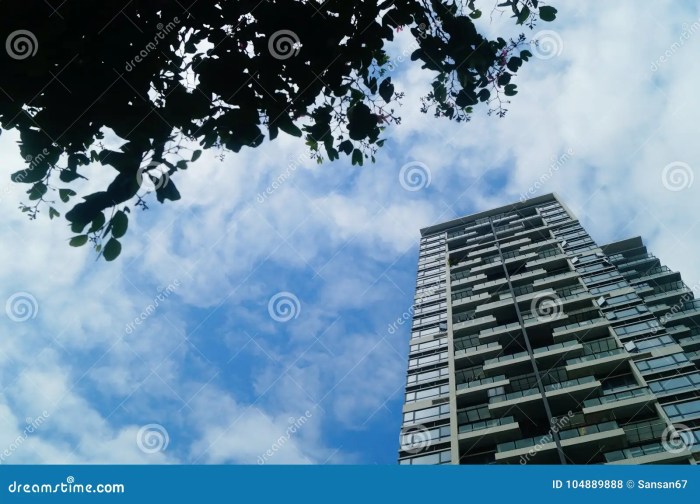 Exterior design in architecture