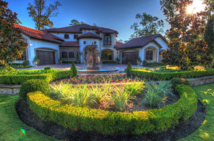 Outdoor landscape architect