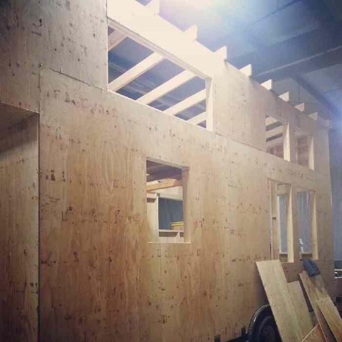 Zip system wall sheathing roof panels addition house dry job keep