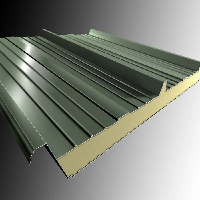 Exterior roof insulation panels