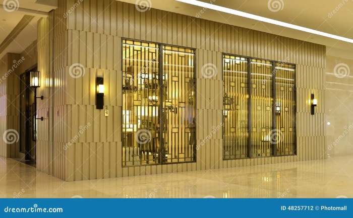 Exterior design in architecture