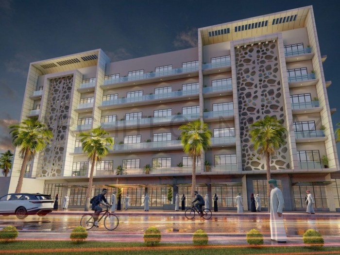Exterior design commercial building