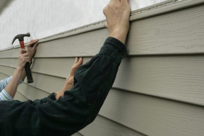 Siding replacing immediate